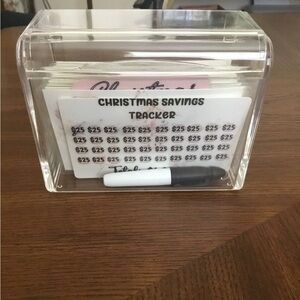 Christmas savings tracker